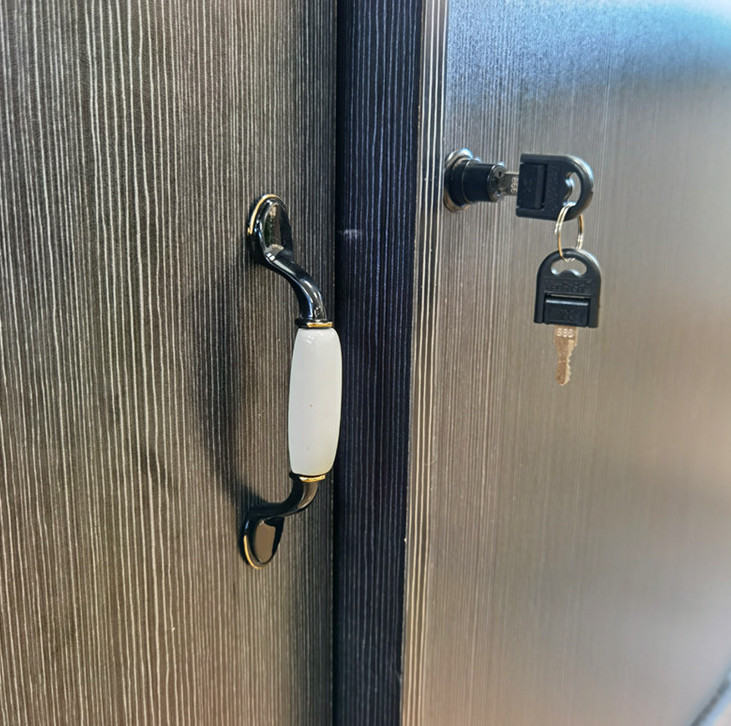 Sekrup Pegangan Keramik Spliced ​​146mm Vintage Untuk Pintu Kabinet