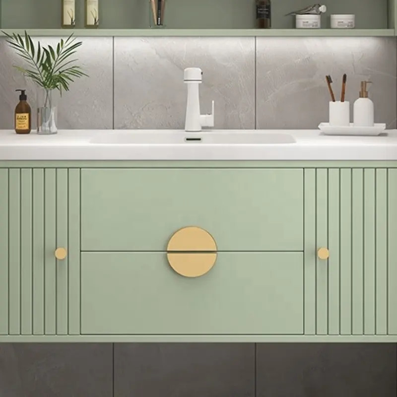 120mm Emas Kuningan Warna Half Moon Laci Modern Menarik Gagang Kabinet Aluminium Dengan Sekrup