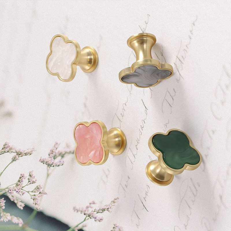 30mm Zinc Alloy Hexagon Knobs Menangani Kabinet Menarik Untuk Dekorasi Rumah