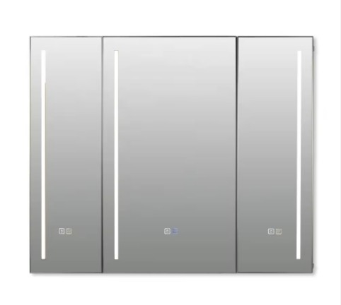 Kamar Mandi Shower Lampu Cabinet Cermin Pintu Diode Pencahayaan Cerdas Cermin