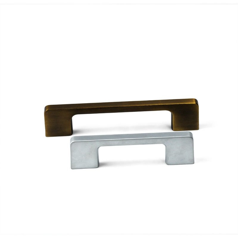 10INCH Vintage Bronze silver Zinc Cabinet Handle Tarik dengan sekrup