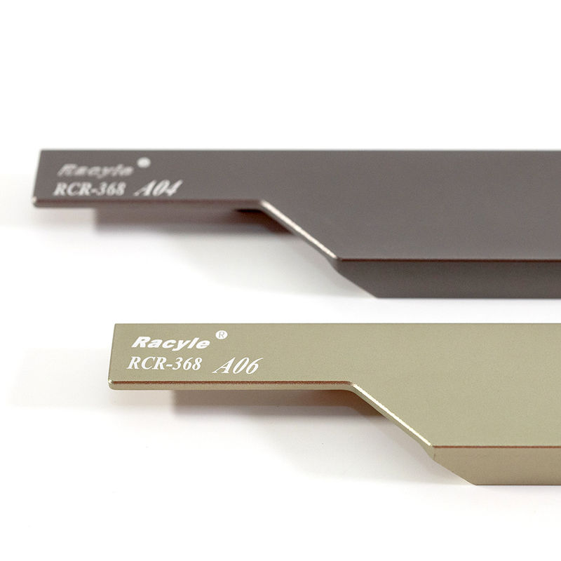 OEM Aluminium Laci Tarik Tersembunyi Menangani Anodized Colorful 300mm