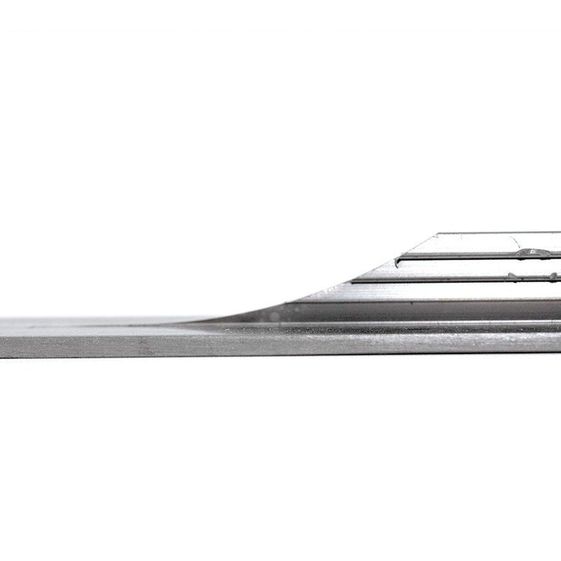 J Shape Profile Metal Finger Pull 11.6/35.3 Inci Aluminium Cabinet Handle Dan Knobs